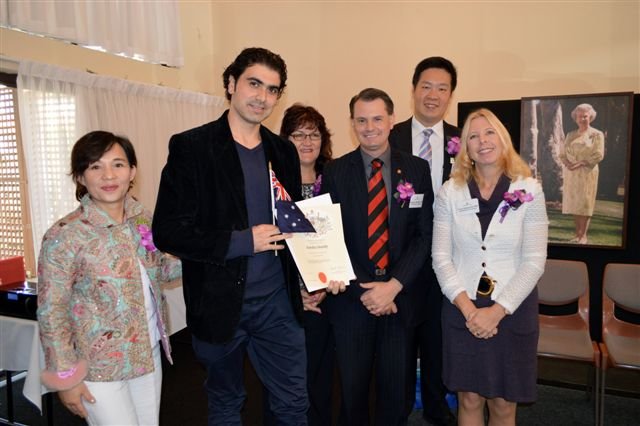 Multicultural community celebration