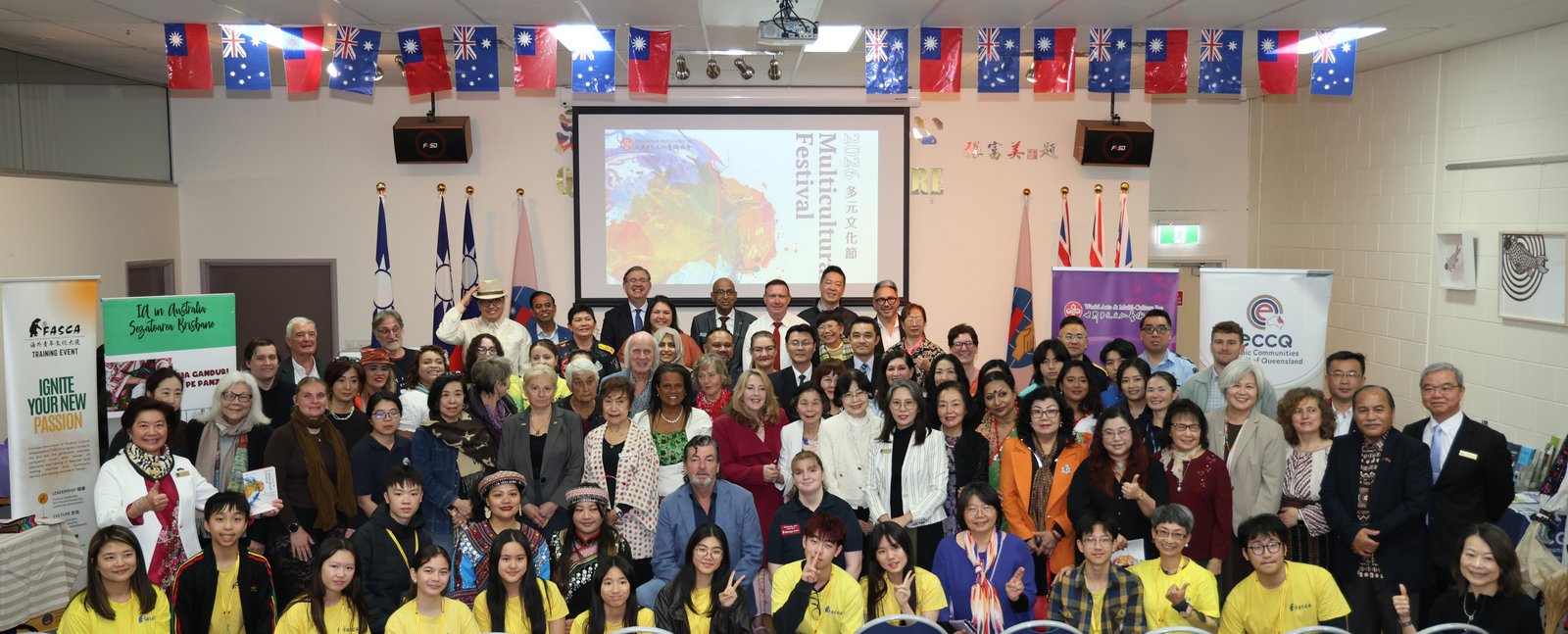cultural exchange and stories arts exhibition group photo 1